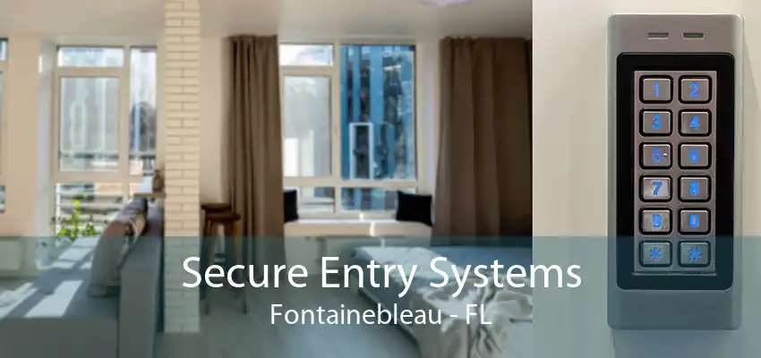 Secure Entry Systems Fontainebleau - FL